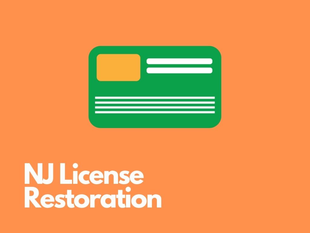 NJ License Restoration and Fee Payment