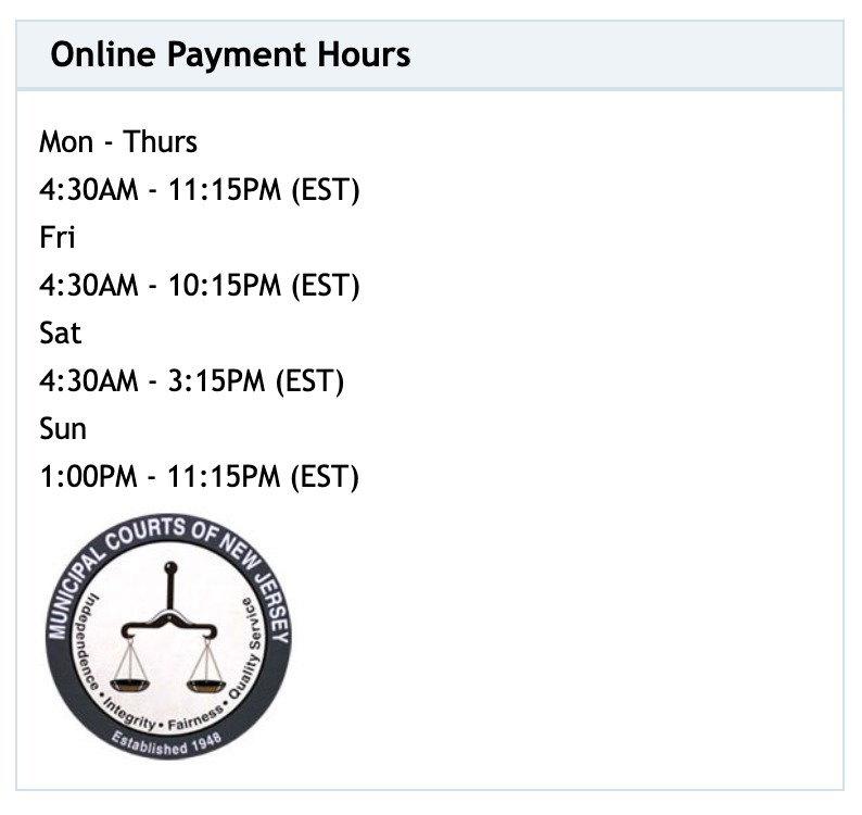 www njmcdirect com payment hours